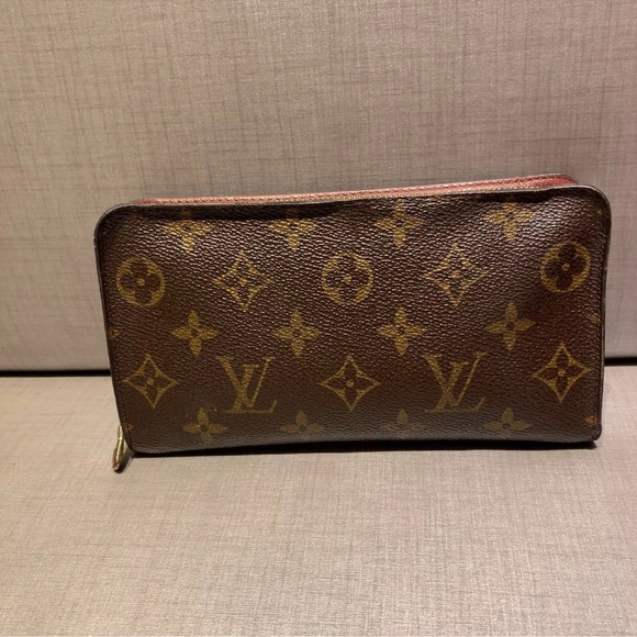 Authentic Louis Vuitton M61727 monogram Zippy Organizer Long Wallet LV CA0072 - Picture 10 of 12